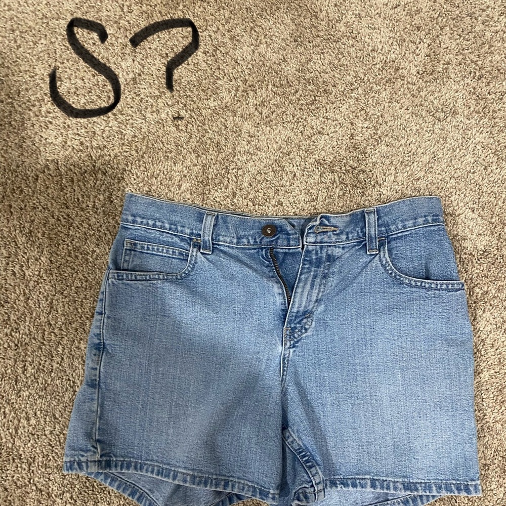 Vintage denim shorts